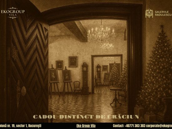 Cadou de Crăciun cu profunde valențe culturale: O călătorie în timp la expoziția Crăciunul anilor ’30 de la Eko Group Vila