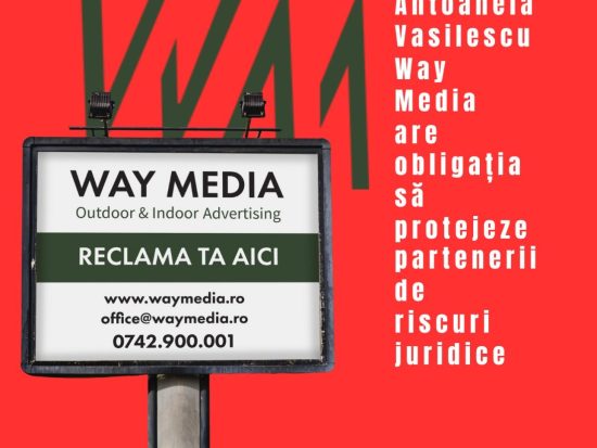 Radu Vasilescu și Way Advertise Production SRL – steaguri publicitare fără avize în București
